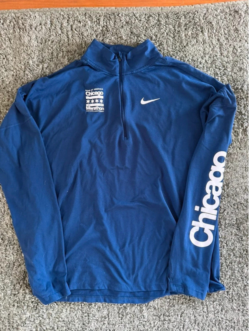 Nike Chicago Marathon 40th Anniversary Long Sleeve Pullover S